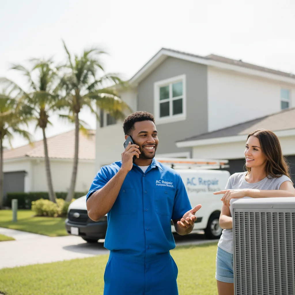 AC Repair Pompano Beach customer support in Braddock